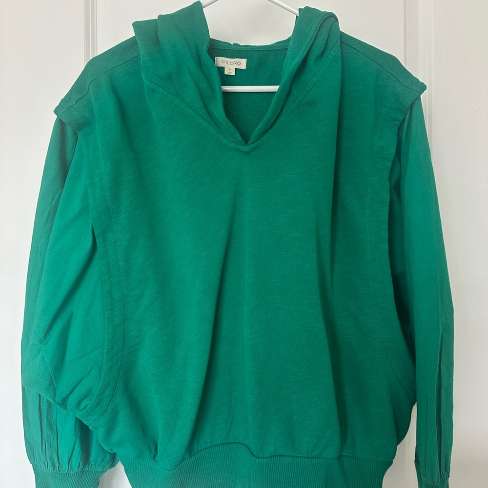 Green Hoodie Sweater